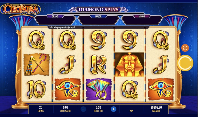 Cleopatra diamond spins