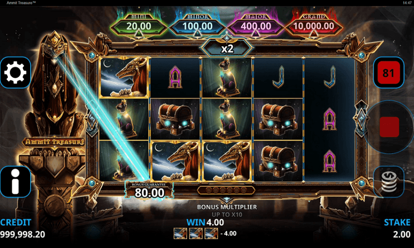 Ammit treasure base game