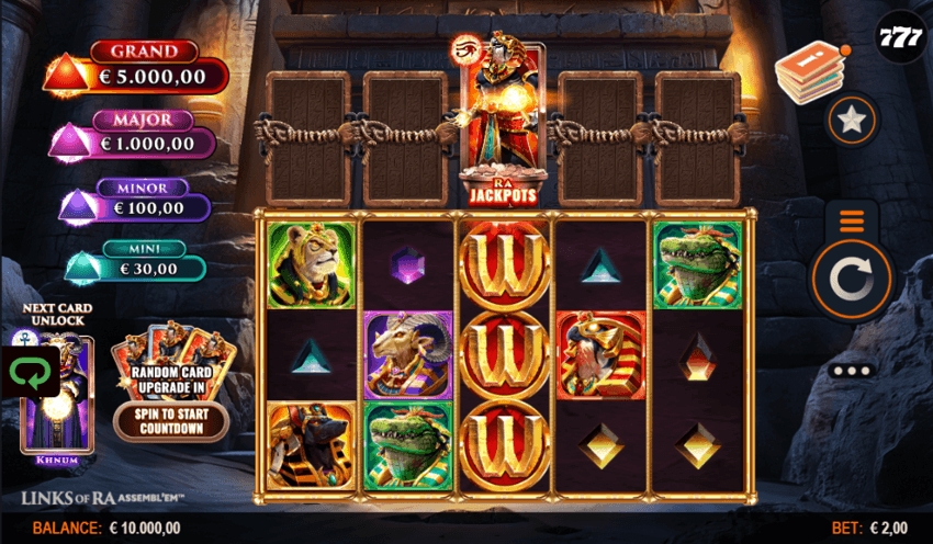 Links of Ra ASSEMBLEM POWER COMBO