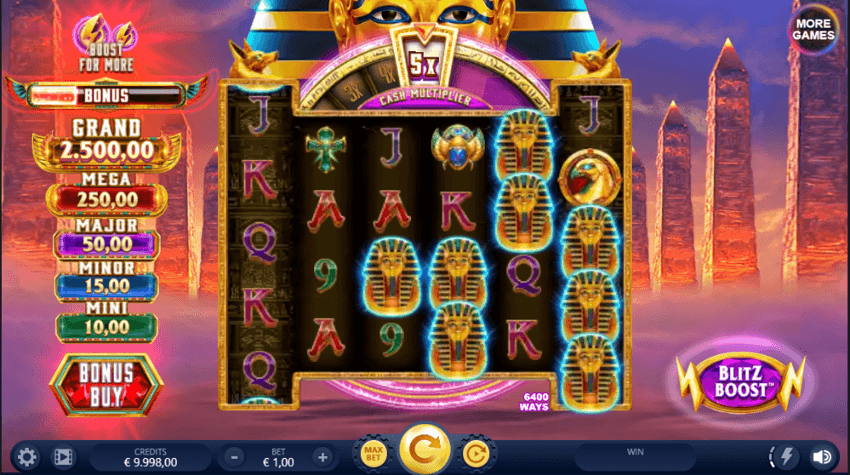 Mask of Amun Gold Blitz Ultimate base game