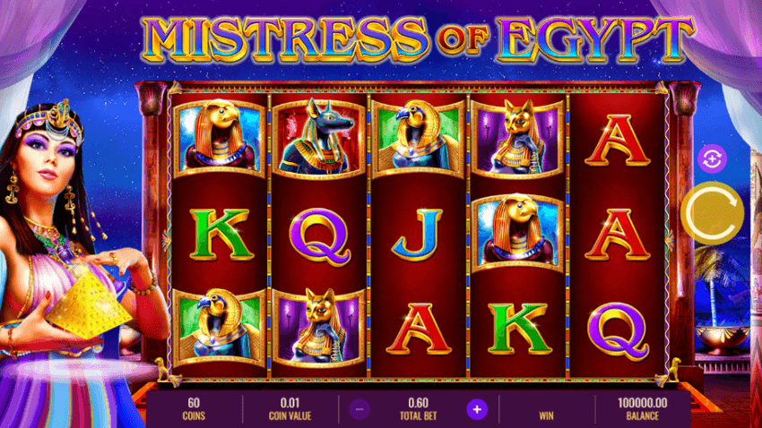 Mistress of egypt base game